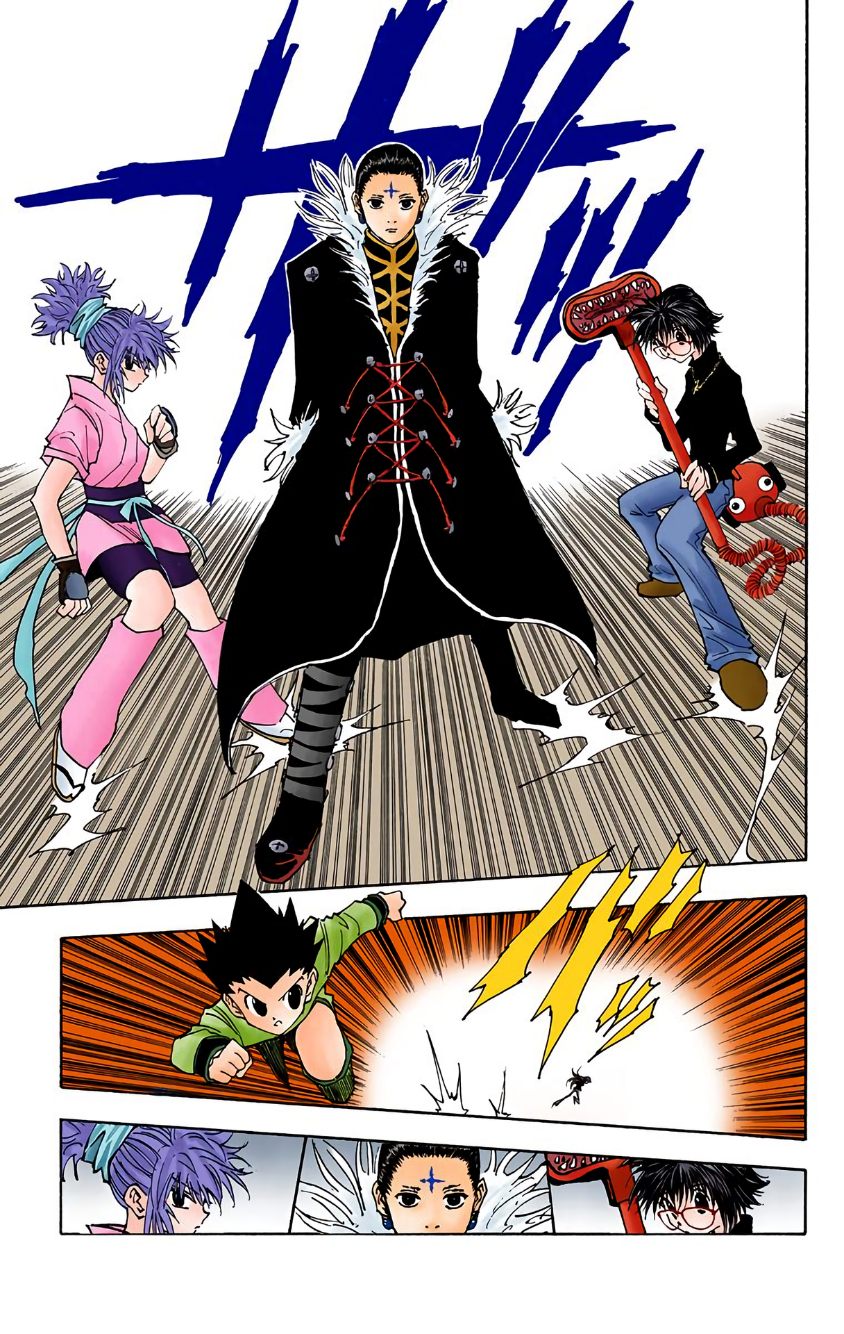 Halaman dari HUNTER x HUNTER (Official Colored) Chapter 111
