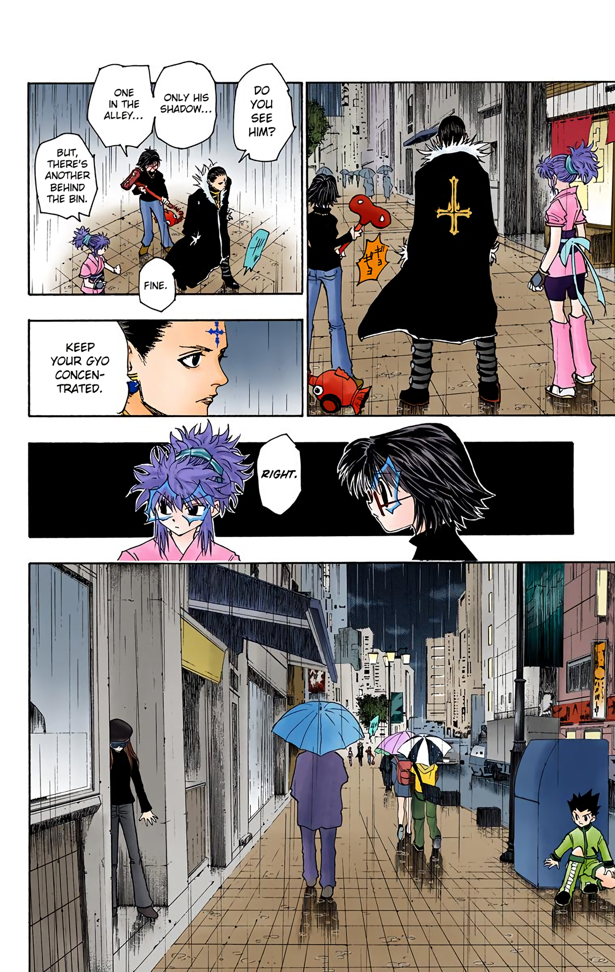 Halaman dari HUNTER x HUNTER (Official Colored) Chapter 111