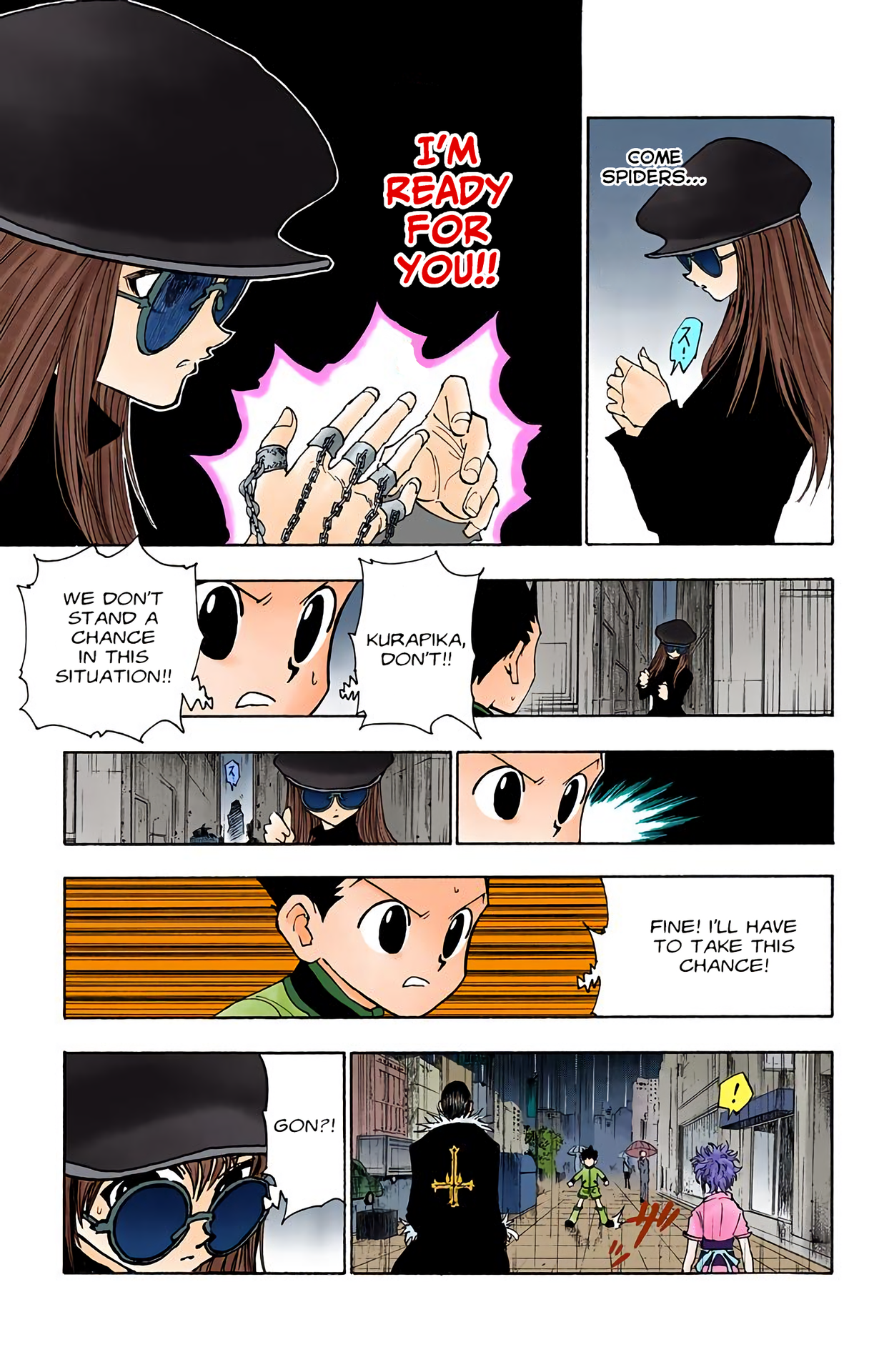 Halaman dari HUNTER x HUNTER (Official Colored) Chapter 111