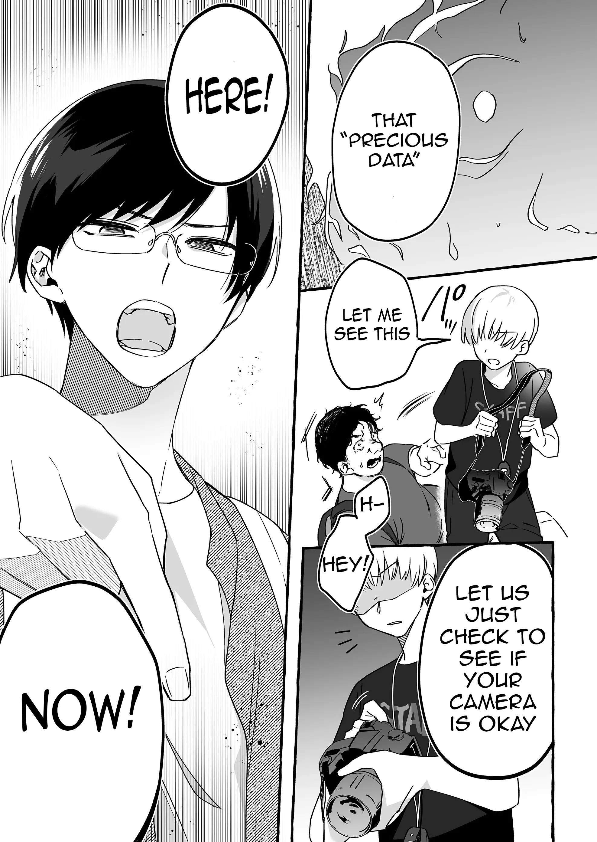 Halaman dari Damedol to Sekai ni Hitori Dake no Fan Chapter 10
