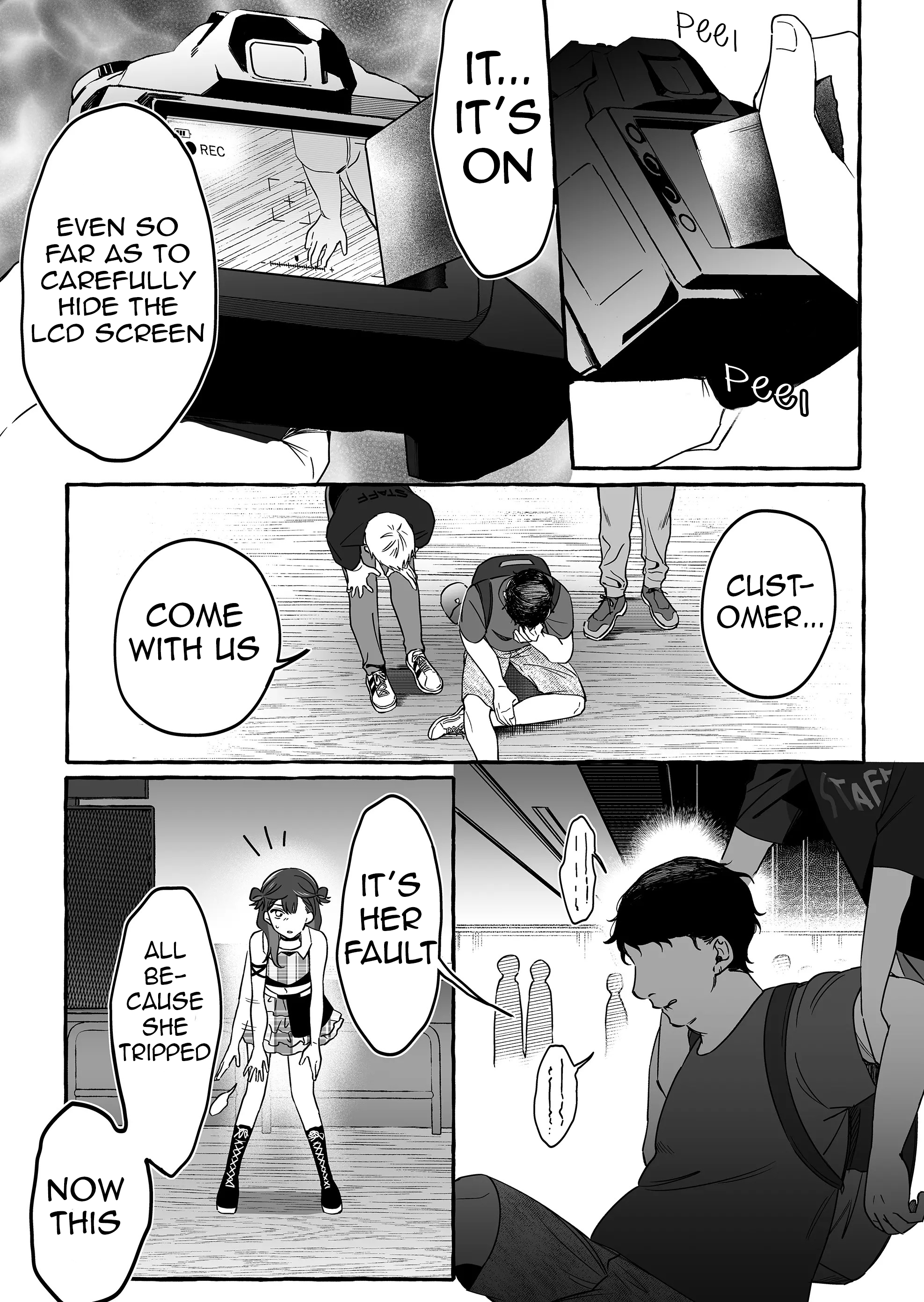 Halaman dari Damedol to Sekai ni Hitori Dake no Fan Chapter 10