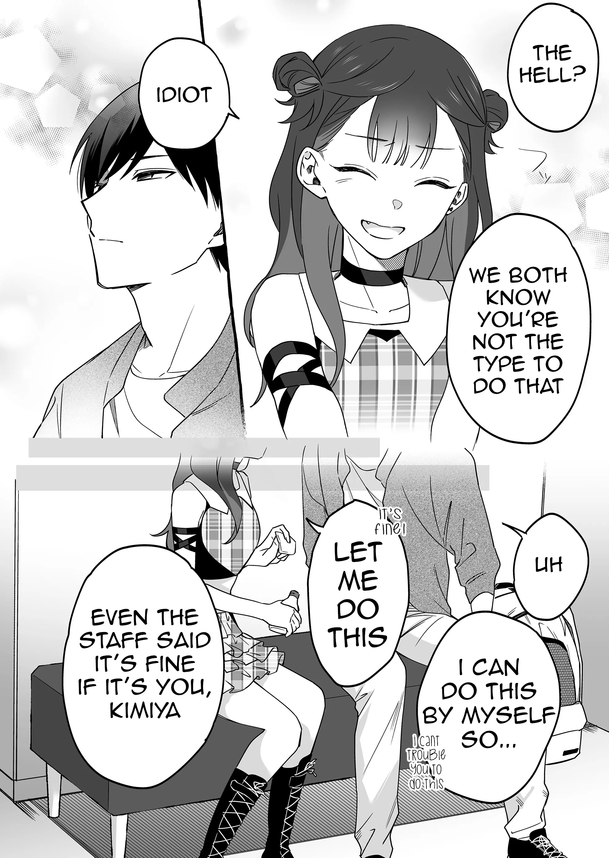 Halaman dari Damedol to Sekai ni Hitori Dake no Fan Chapter 10