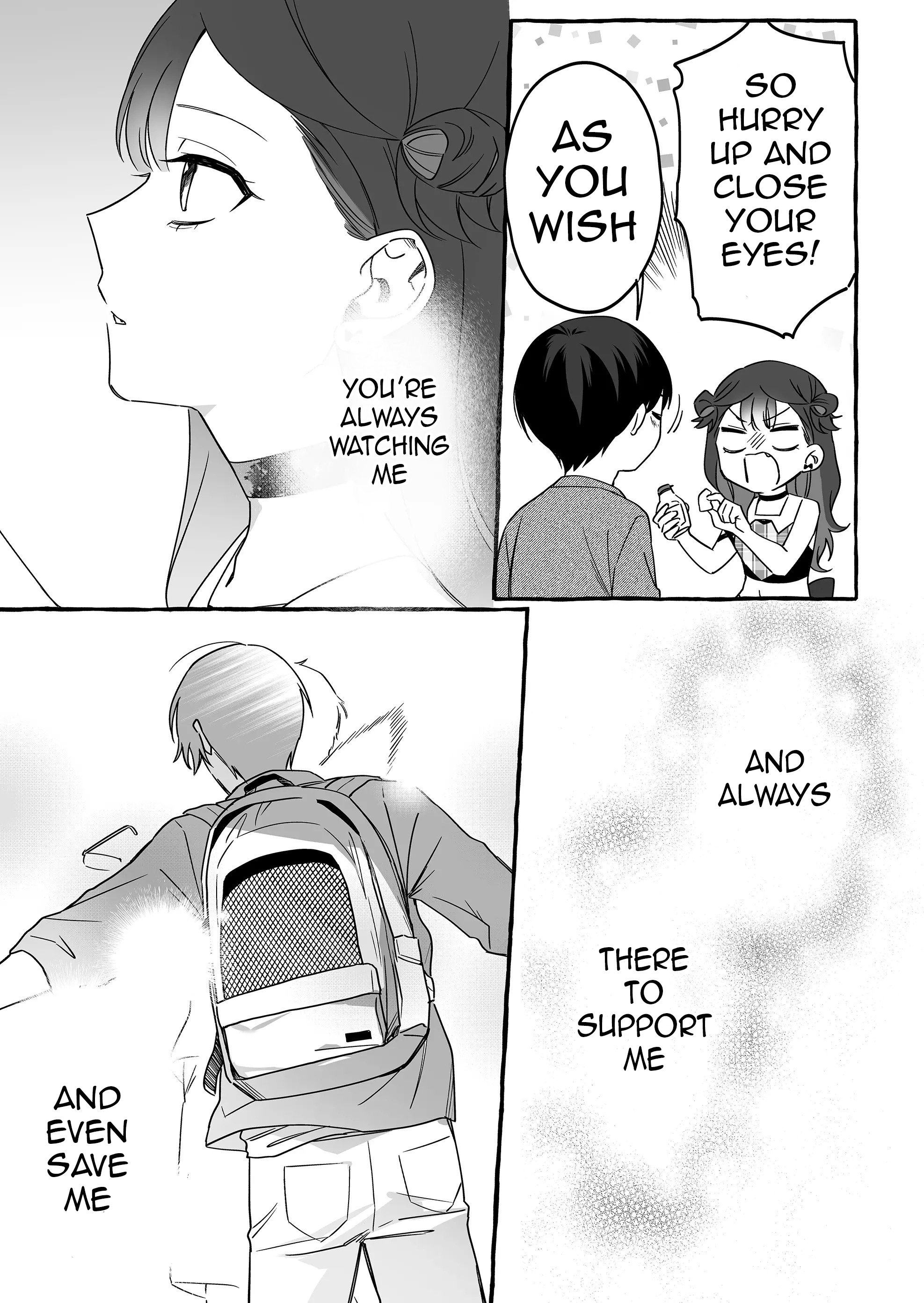 Halaman dari Damedol to Sekai ni Hitori Dake no Fan Chapter 10