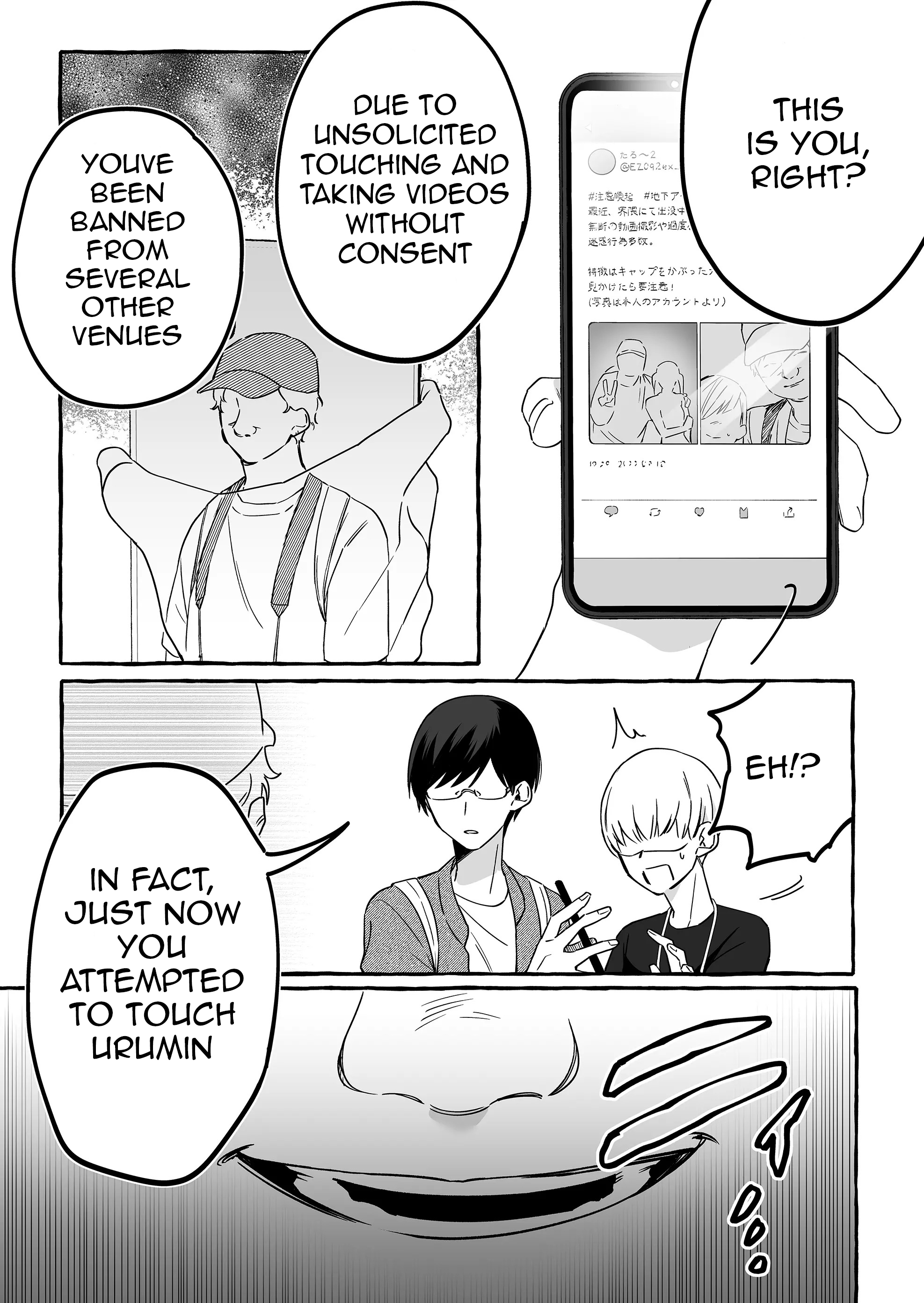 Halaman dari Damedol to Sekai ni Hitori Dake no Fan Chapter 10