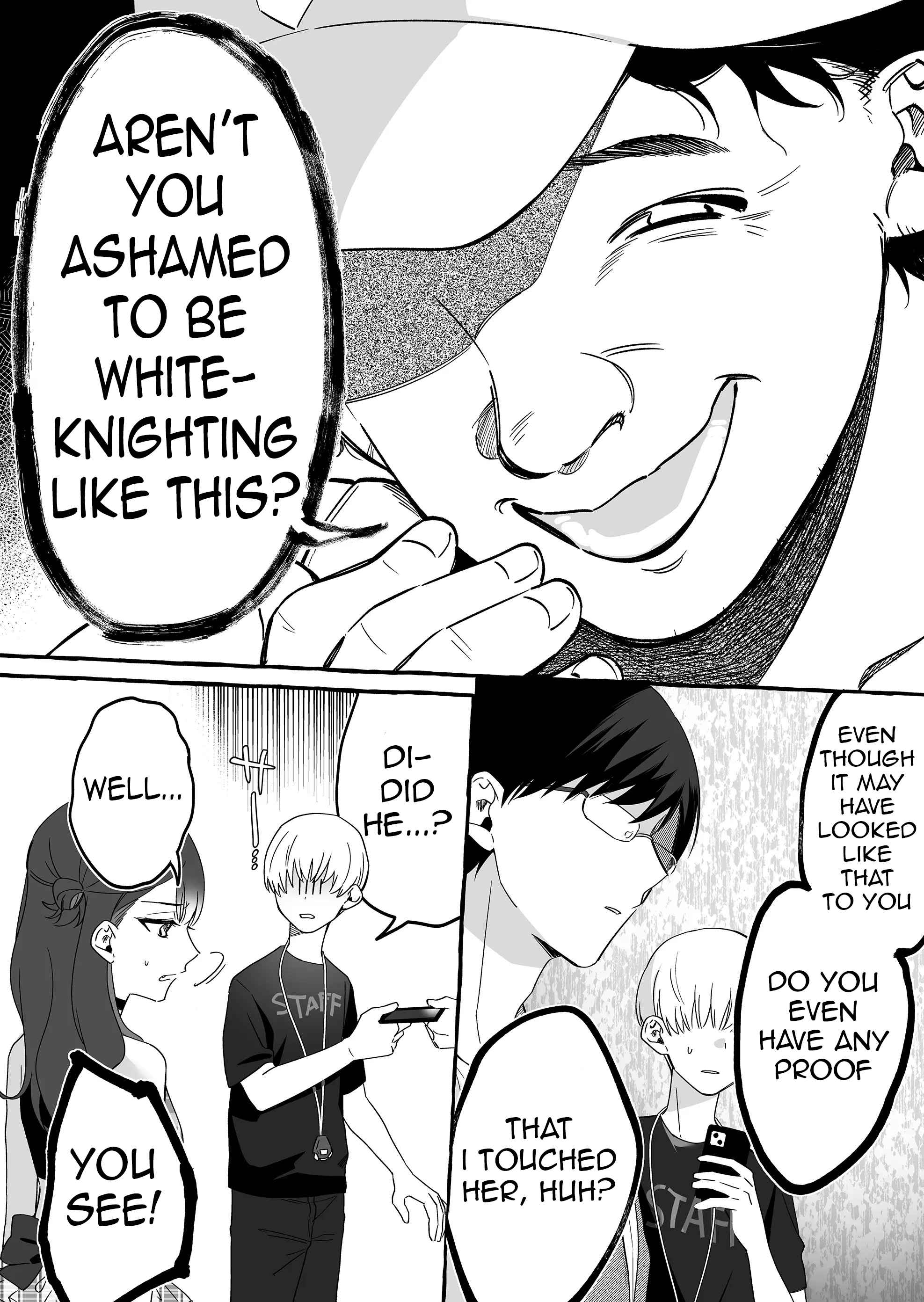 Halaman dari Damedol to Sekai ni Hitori Dake no Fan Chapter 10
