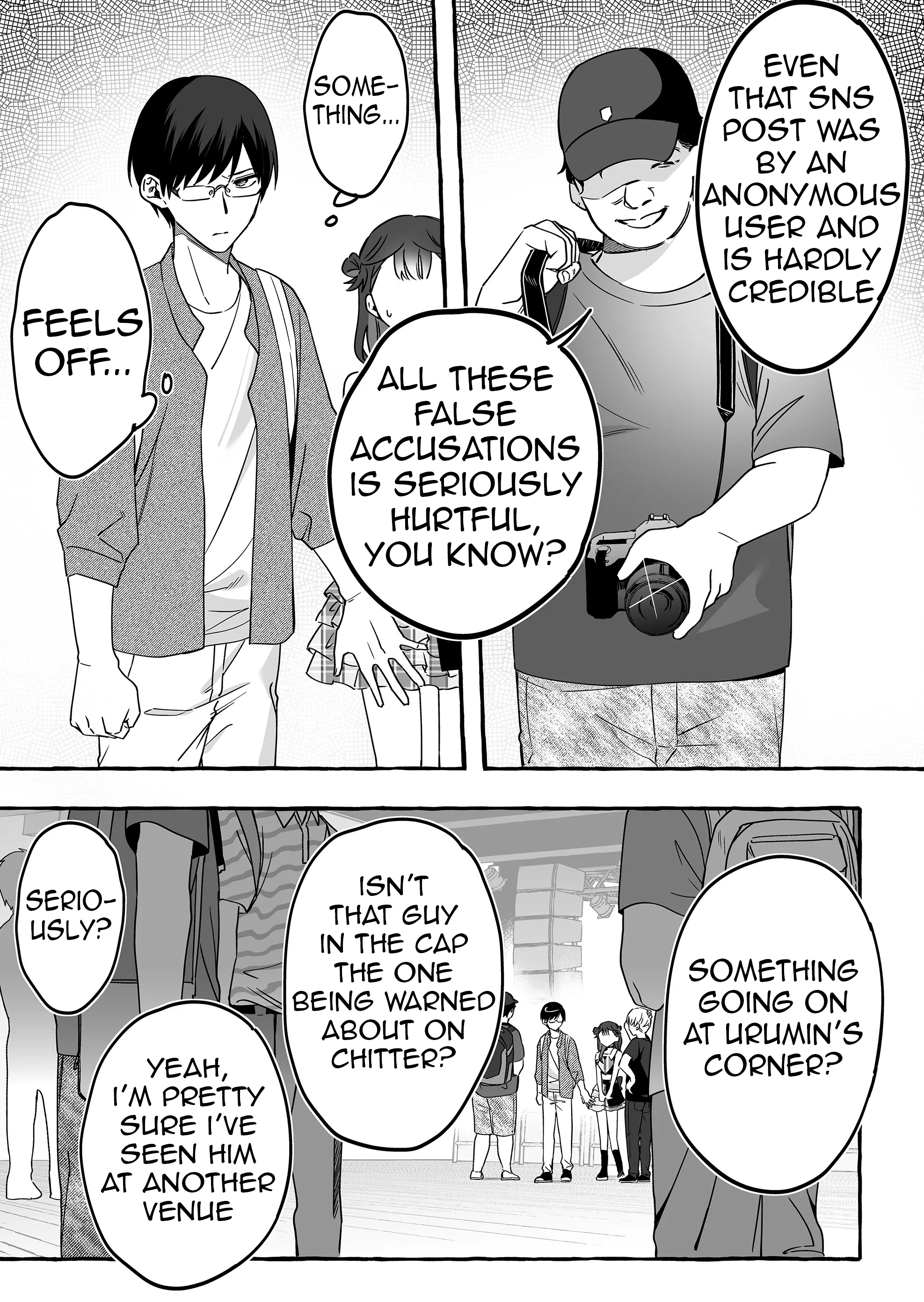 Halaman dari Damedol to Sekai ni Hitori Dake no Fan Chapter 10