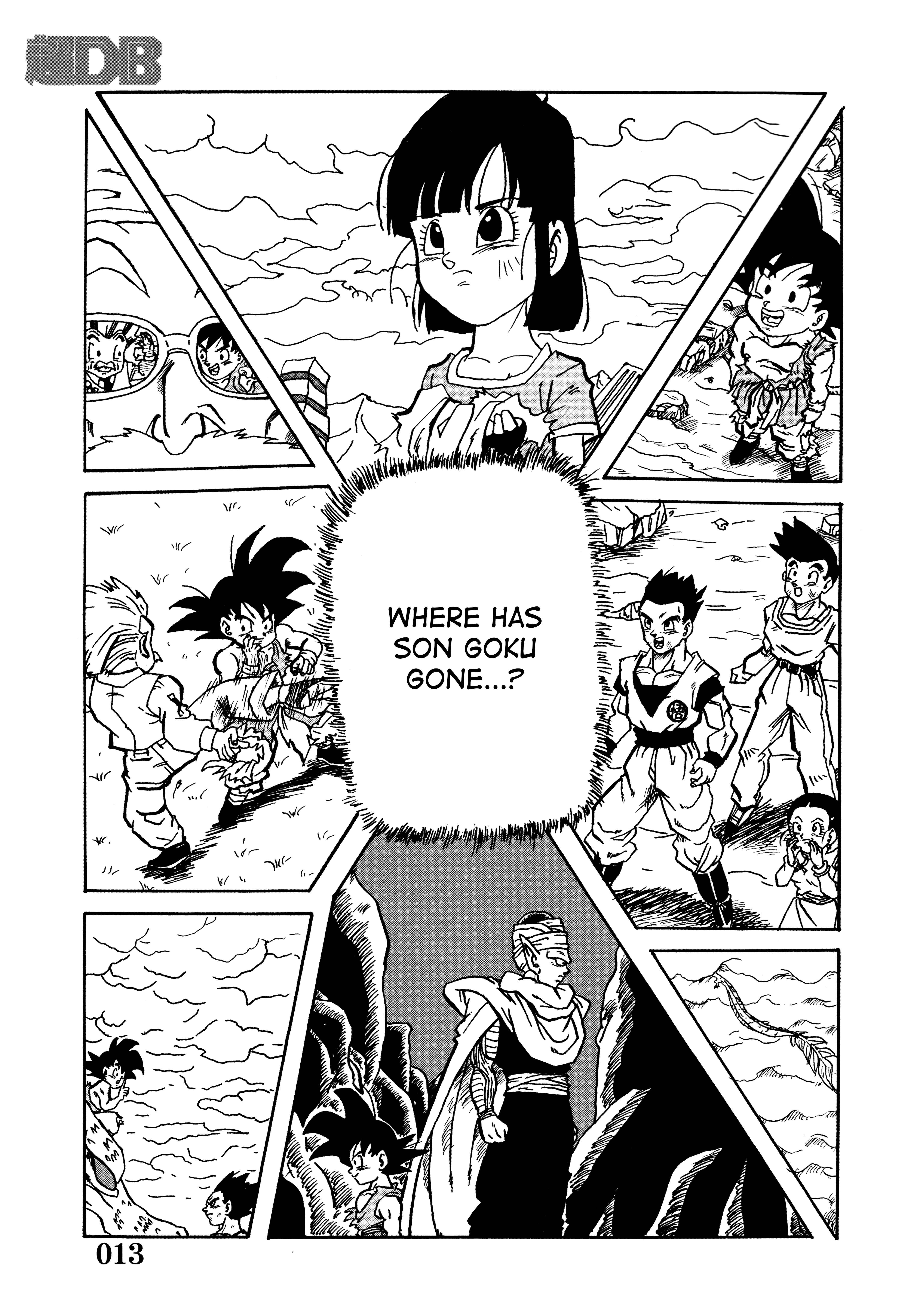 Halaman dari Super DB - Dragon Ball AF Magazine Chapter N/A