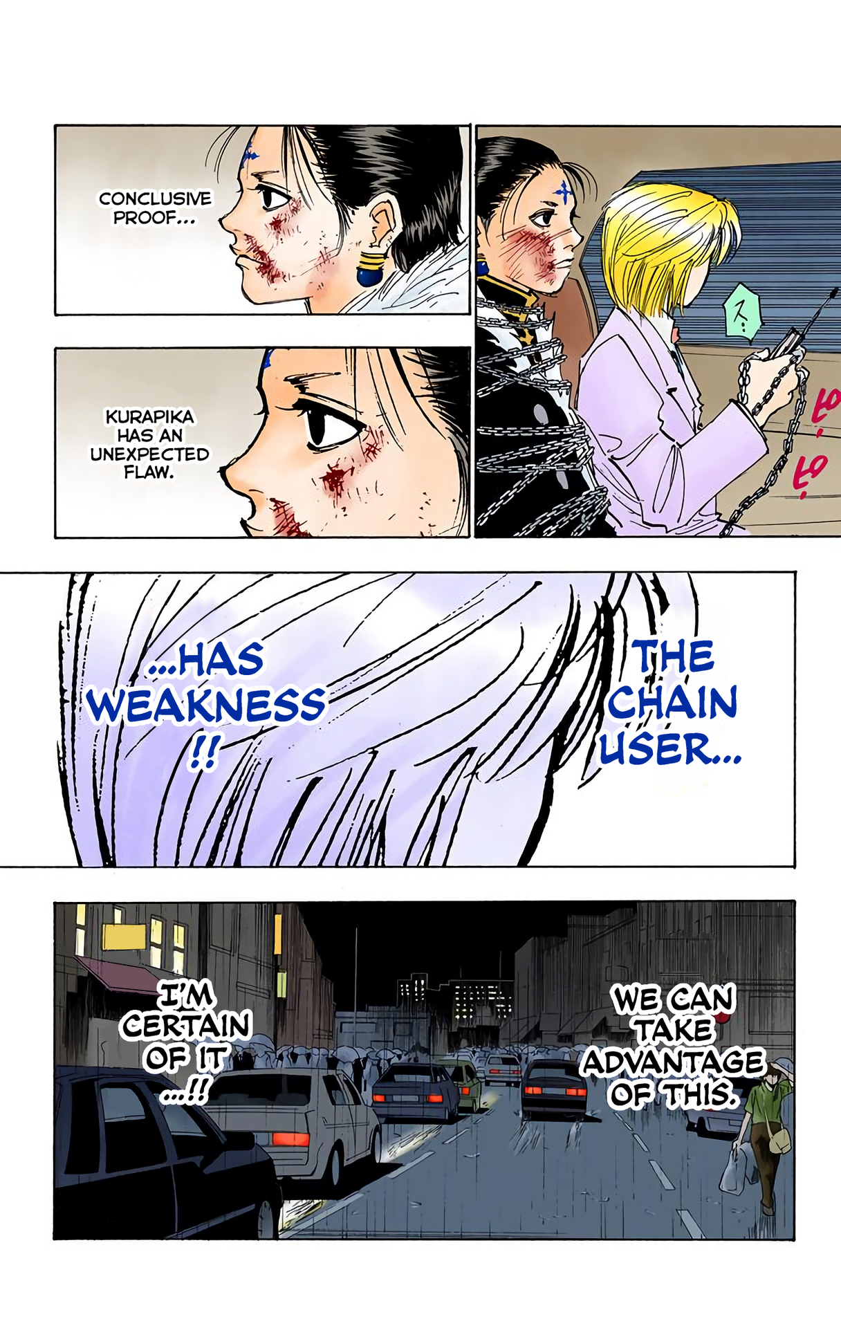 Halaman dari HUNTER x HUNTER (Official Colored) Chapter 116
