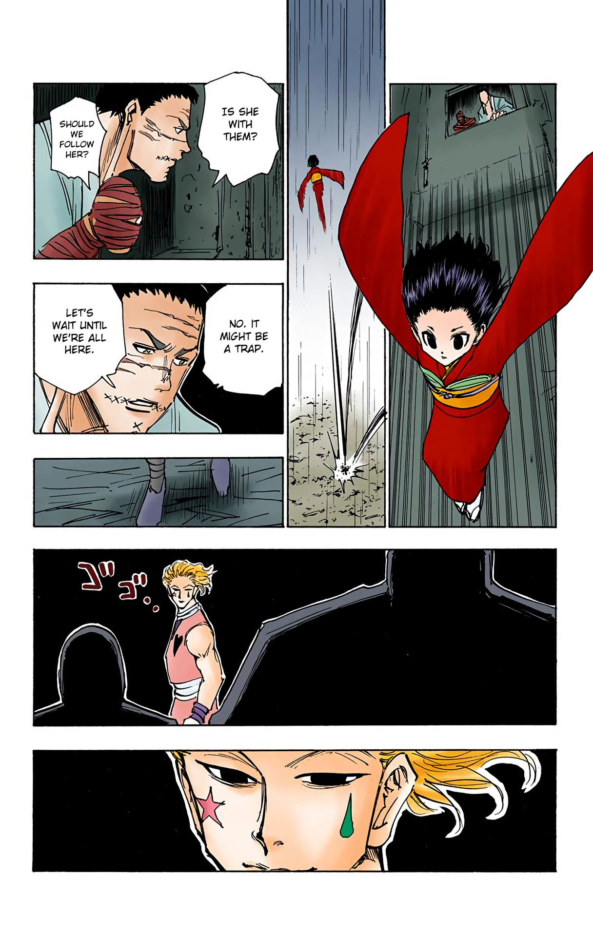 Halaman dari HUNTER x HUNTER (Official Colored) Chapter 116