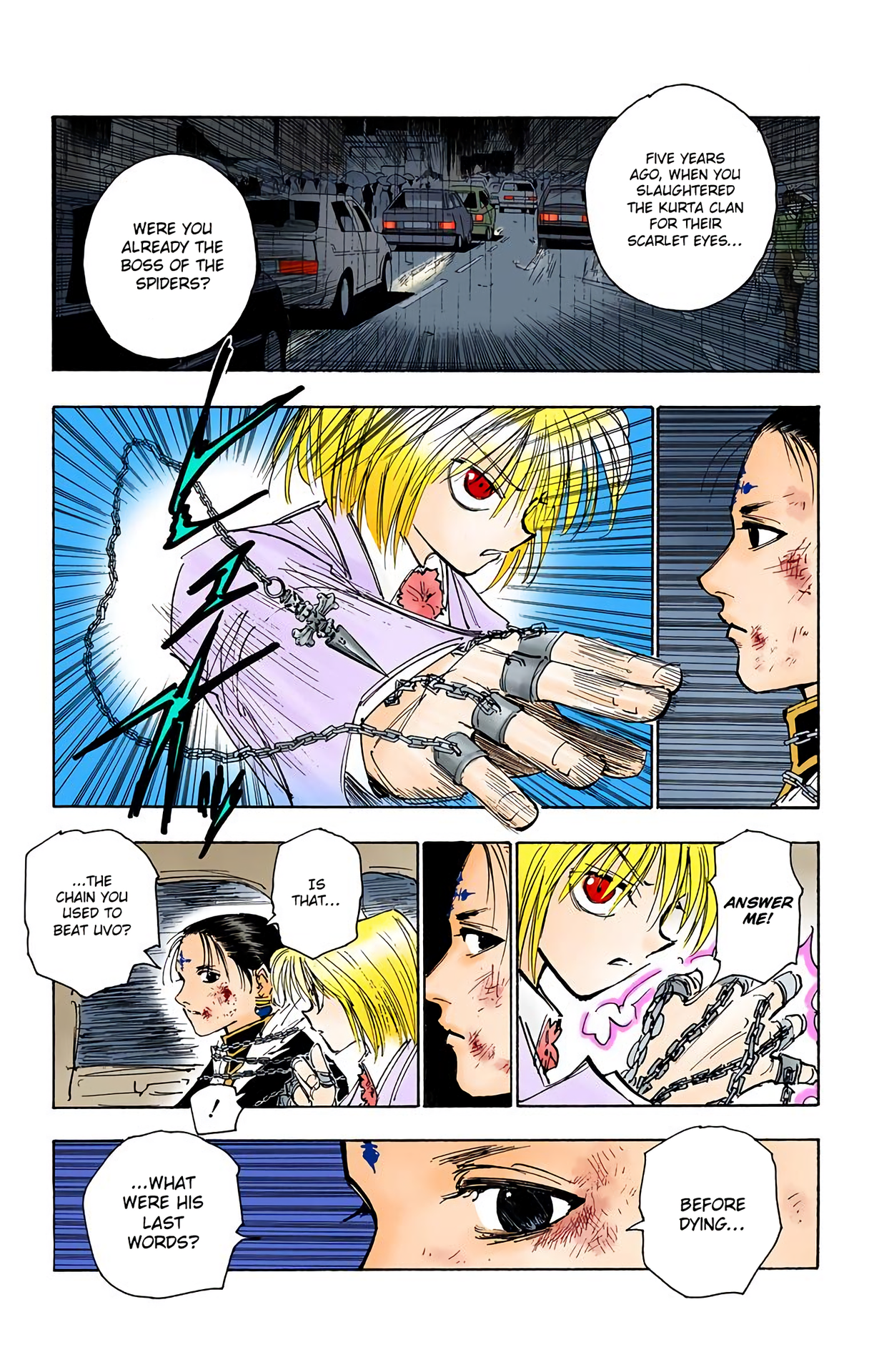 Halaman dari HUNTER x HUNTER (Official Colored) Chapter 116