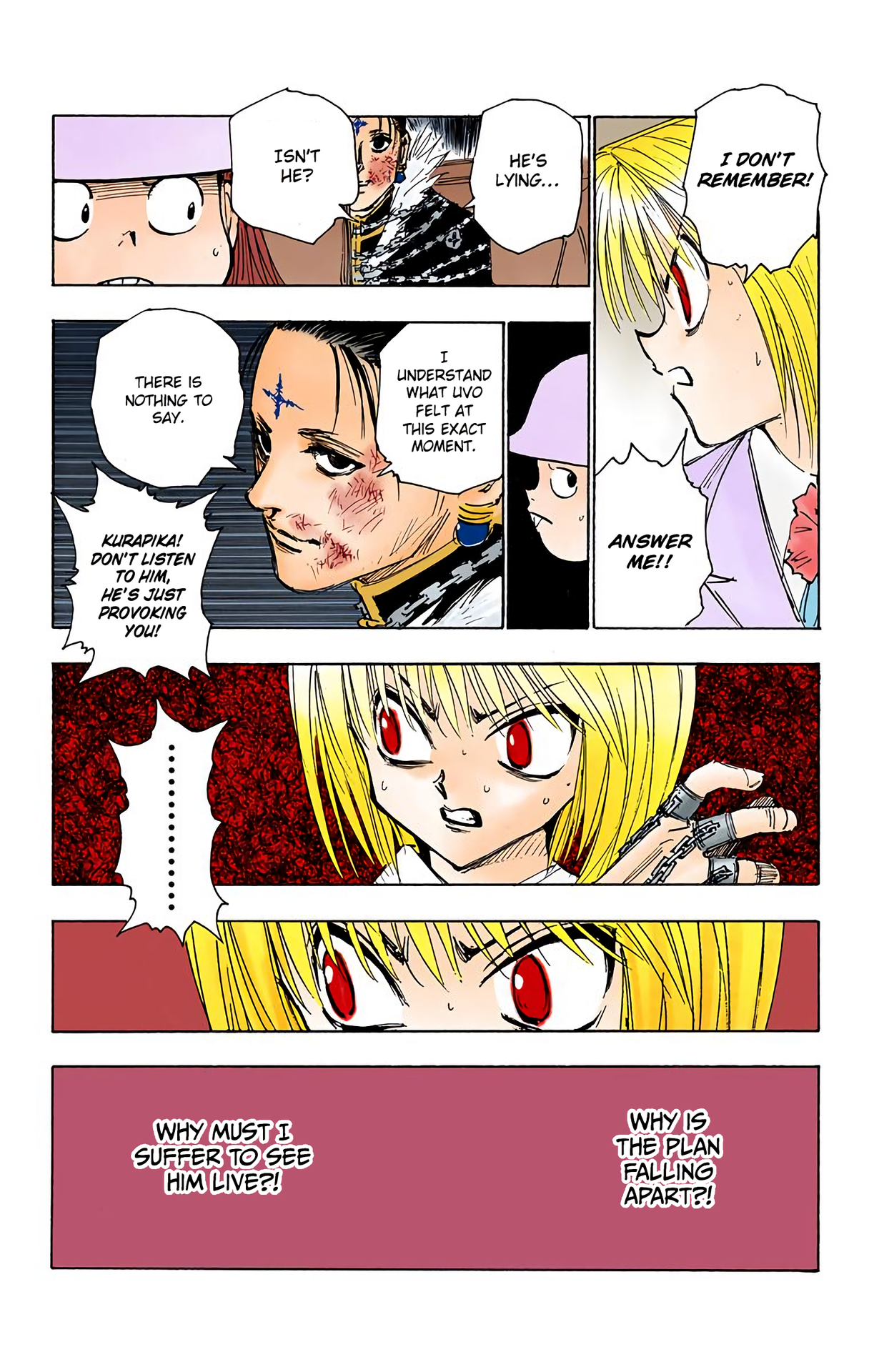 Halaman dari HUNTER x HUNTER (Official Colored) Chapter 116