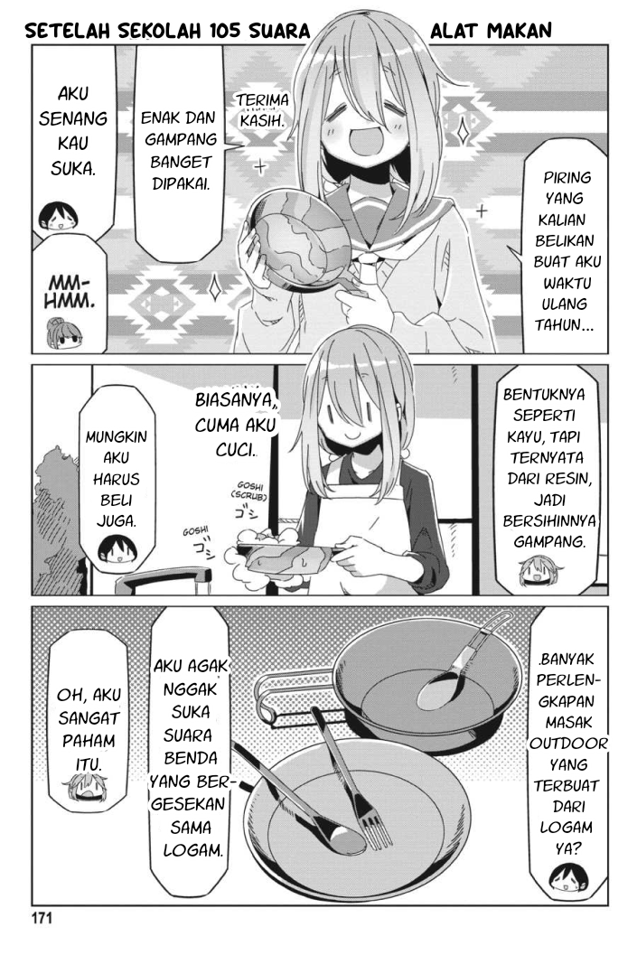 Yuru Camp△ Chapter 69.5 - halaman 13