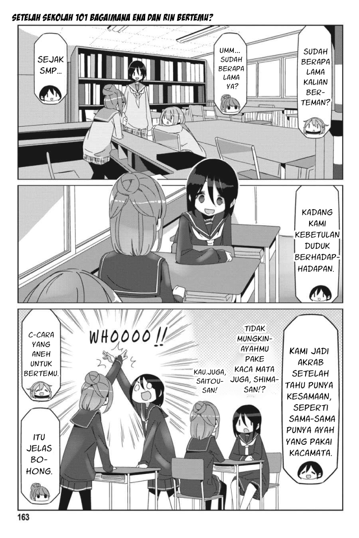 Yuru Camp△ Chapter 69.5 - halaman 5