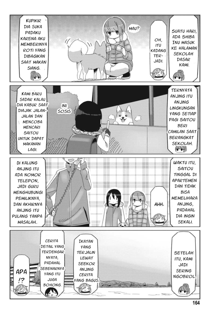 Yuru Camp△ Chapter 69.5 - halaman 6