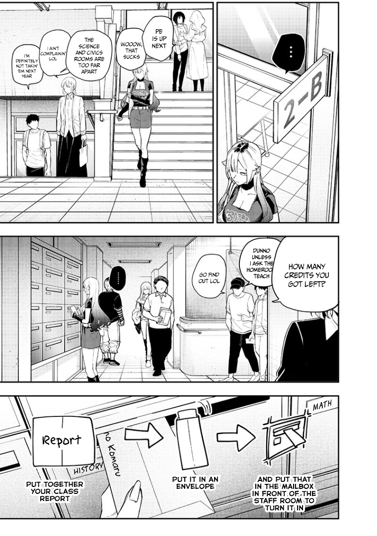 Halaman dari Namaiki na Gal Ane wo Wakaraseru Hanashi Chapter 8