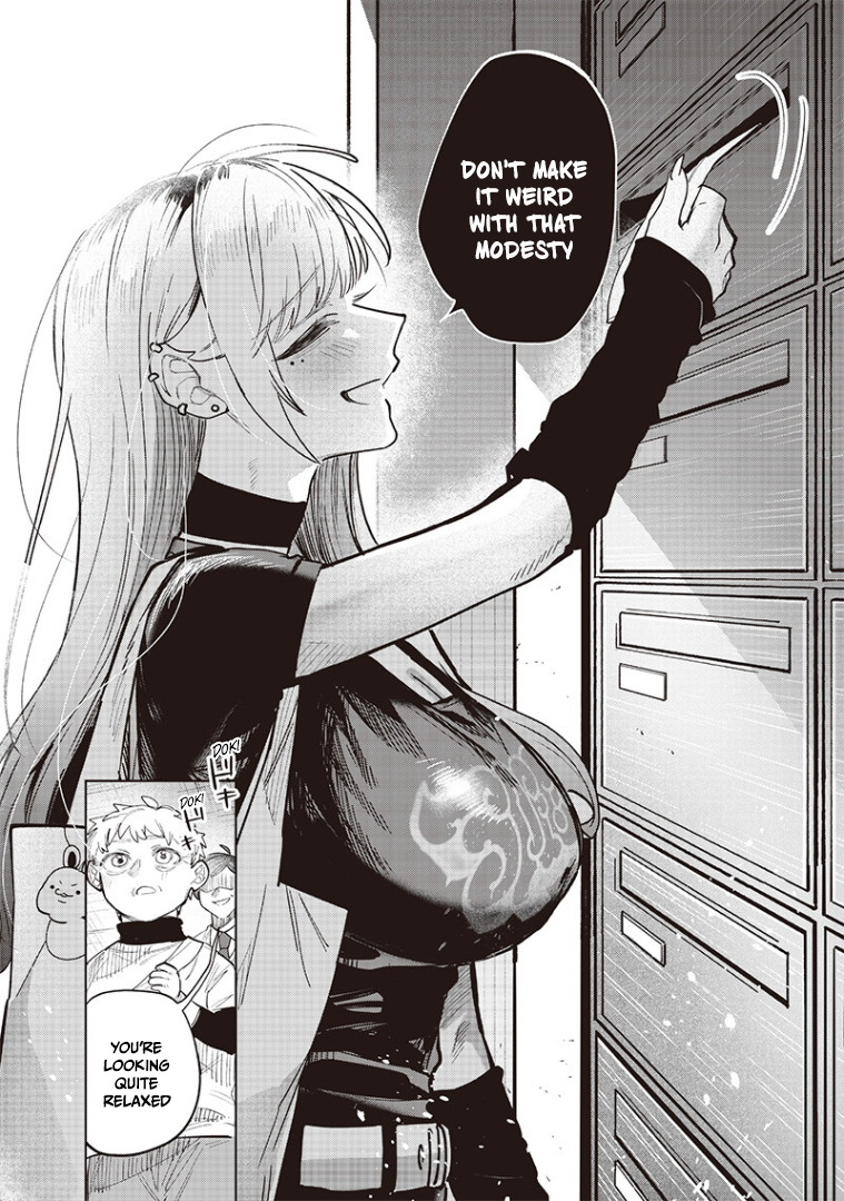 Halaman dari Namaiki na Gal Ane wo Wakaraseru Hanashi Chapter 8
