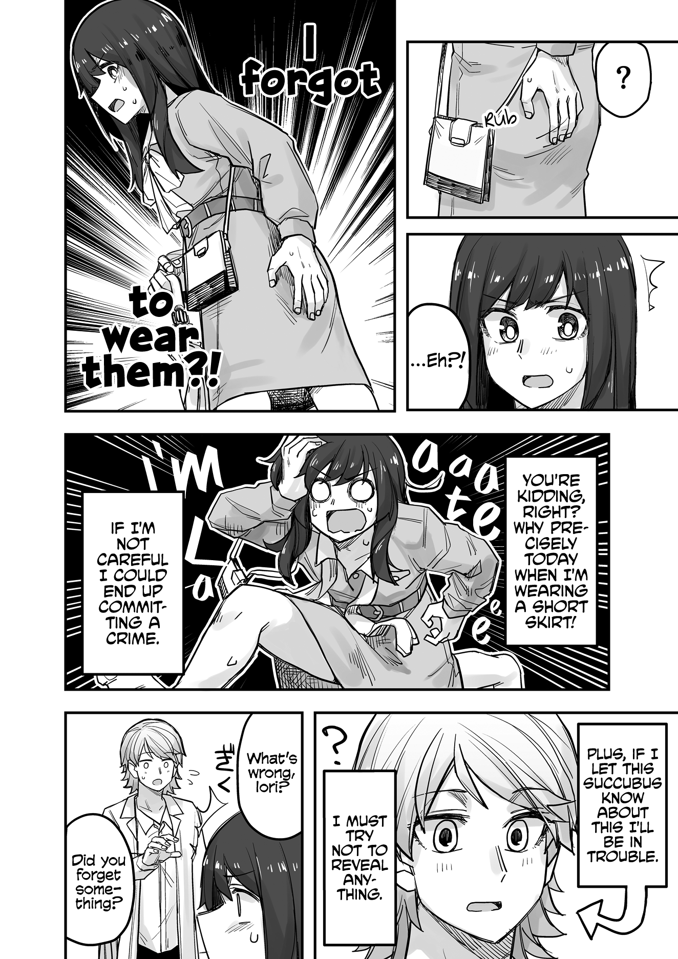 Halaman dari Ikemen Joshi to Josou Danshi Chapter 75