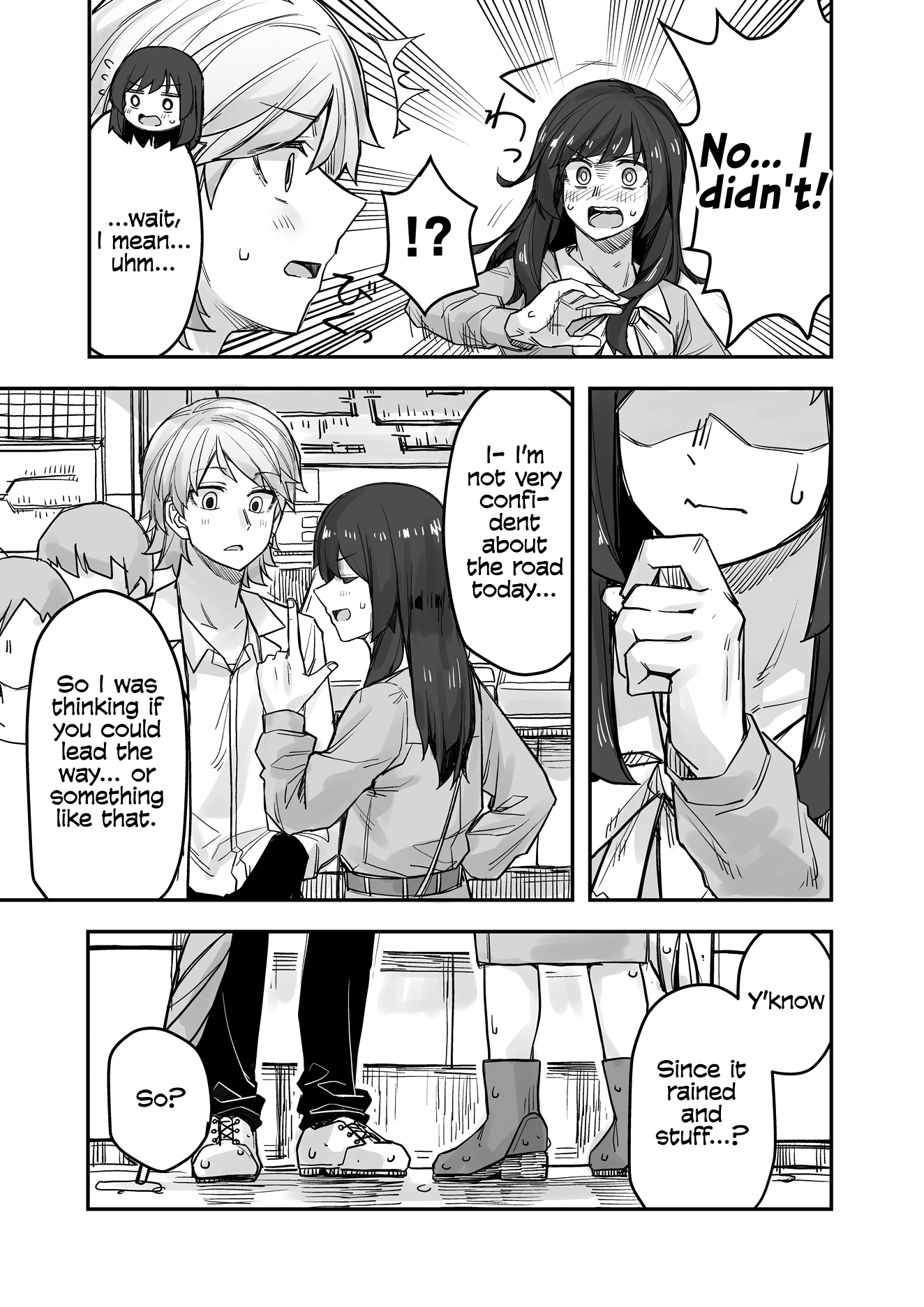 Halaman dari Ikemen Joshi to Josou Danshi Chapter 75