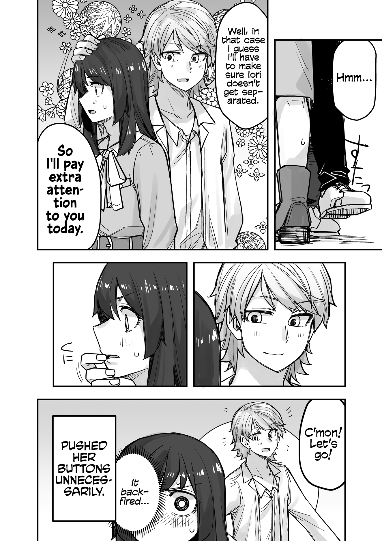 Halaman dari Ikemen Joshi to Josou Danshi Chapter 75