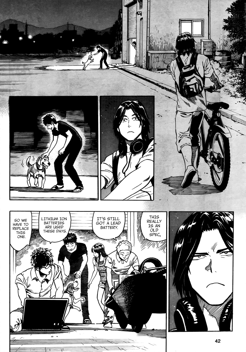 Halaman dari Donten Prism Solar Car Chapter 1