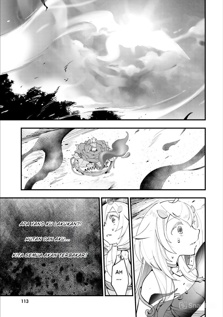 Shokubutsu Monster Musume Nikki: Seijo Datta Watashi ga Uragirareta Hate ni Alraune ni Tensei shiteshimatta node, Korekara wa Kougousei wo Shinagara Shizuka ni Shokubutsu Life wo Sugoshimasu Chapter 14 - halaman 16