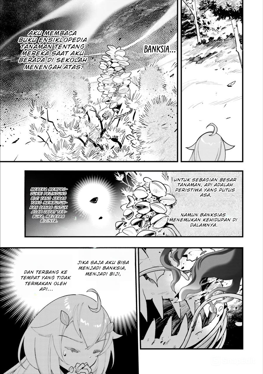 Shokubutsu Monster Musume Nikki: Seijo Datta Watashi ga Uragirareta Hate ni Alraune ni Tensei shiteshimatta node, Korekara wa Kougousei wo Shinagara Shizuka ni Shokubutsu Life wo Sugoshimasu Chapter 14 - halaman 20