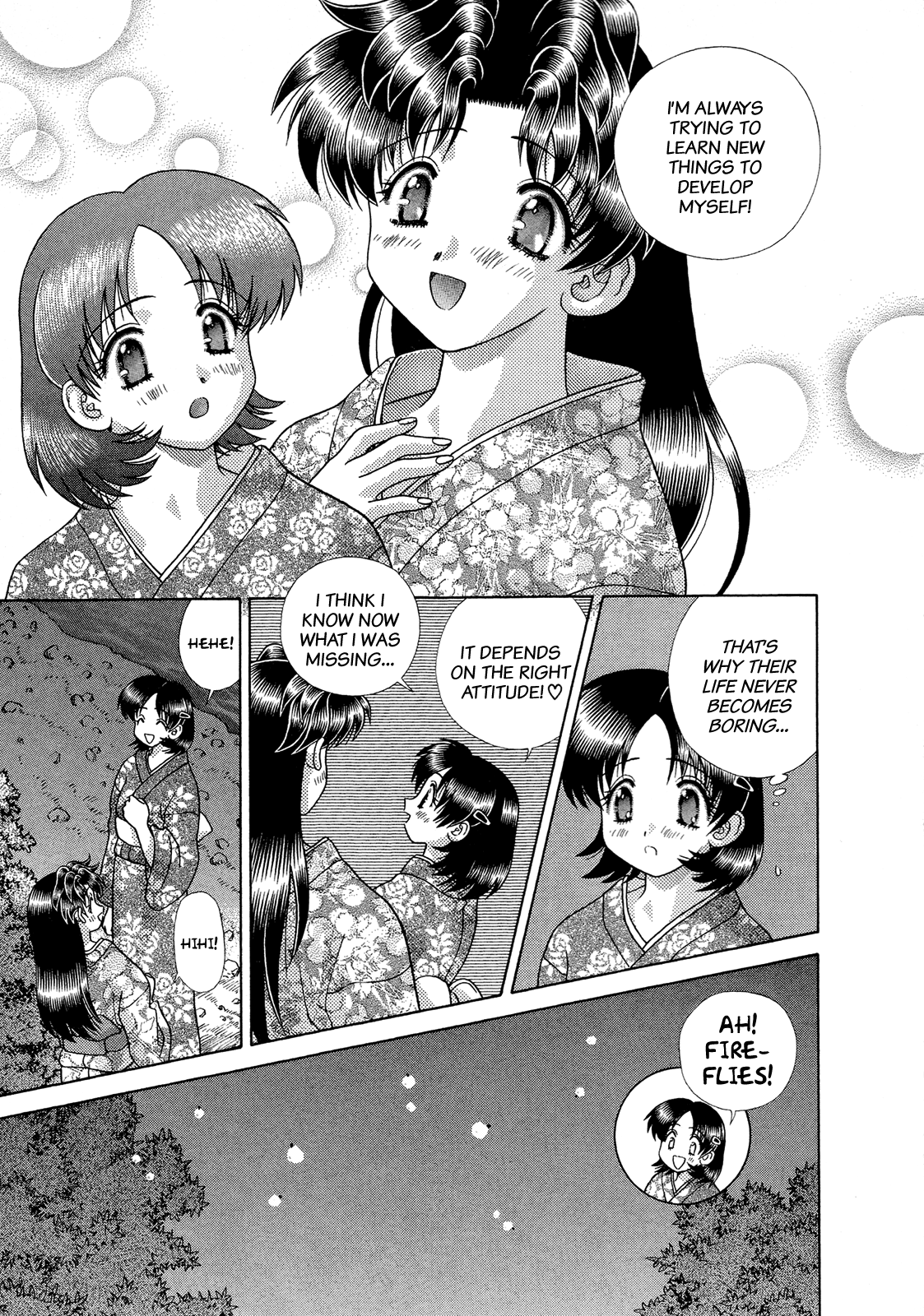 Halaman dari Futari Ecchi Chapter 218
