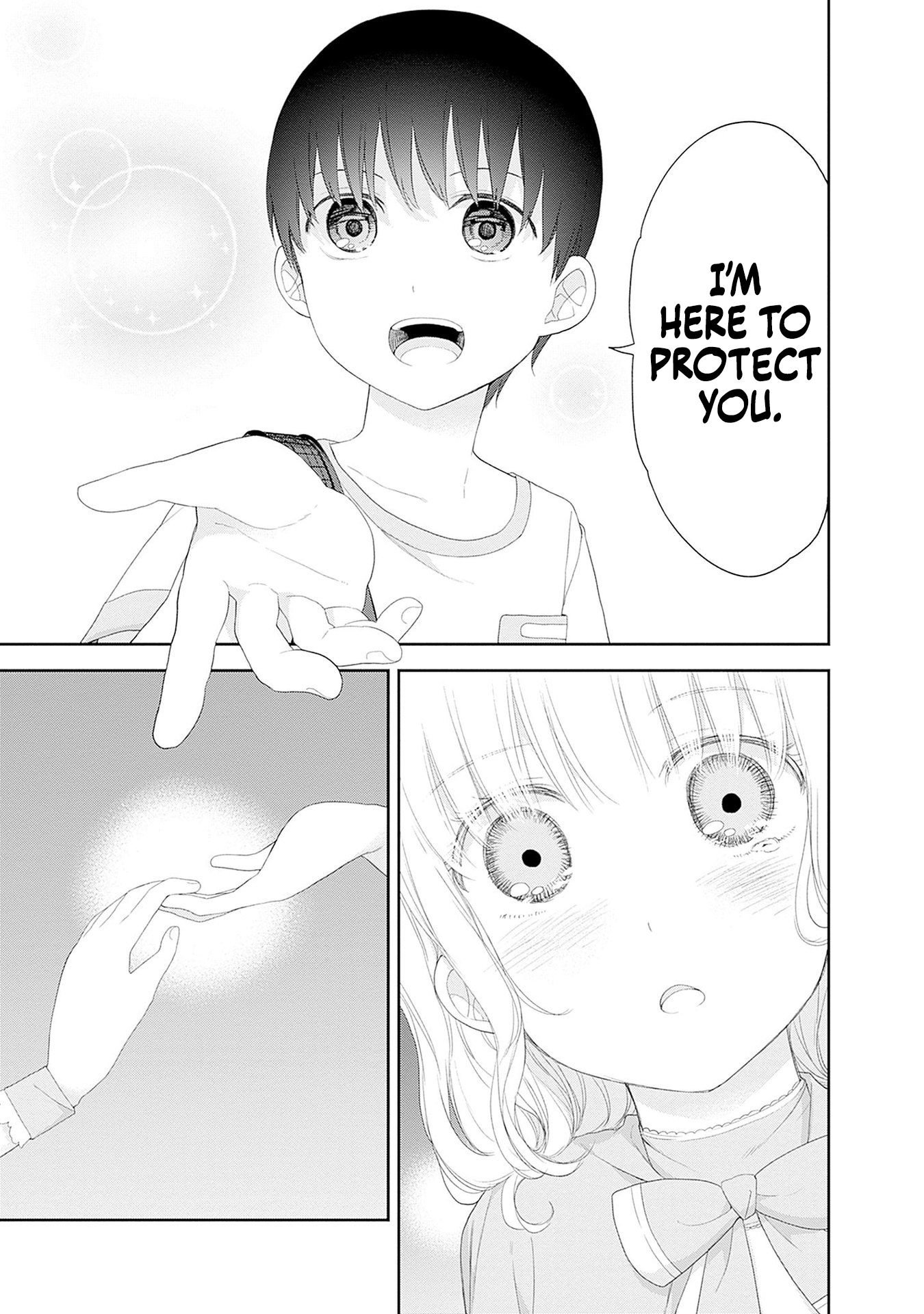 Halaman dari Shikisaki Shimai wa Abakaretai Chapter 41