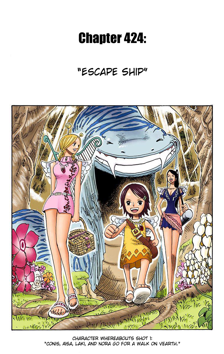Halaman dari One Piece (Official Colored) Chapter 424