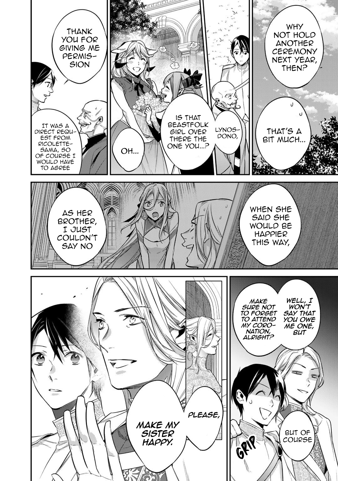 Halaman dari Kekkaishi e no Tensei Chapter 33.1