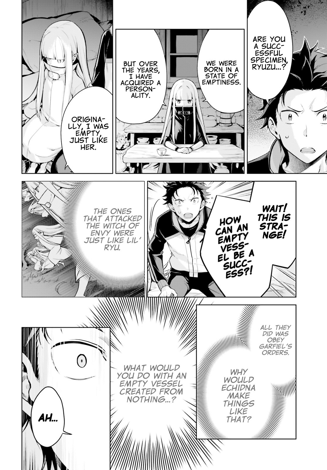 Halaman dari Re:Zero kara Hajimeru Isekai Seikatsu: Dai 4-shou—Seiiki to Gouyoku no Majo Chapter 26