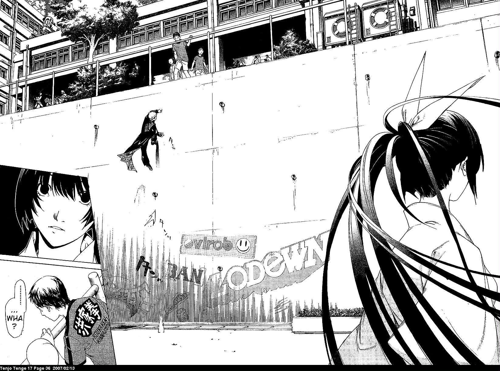 Halaman dari Tenjou Tenge Chapter 101