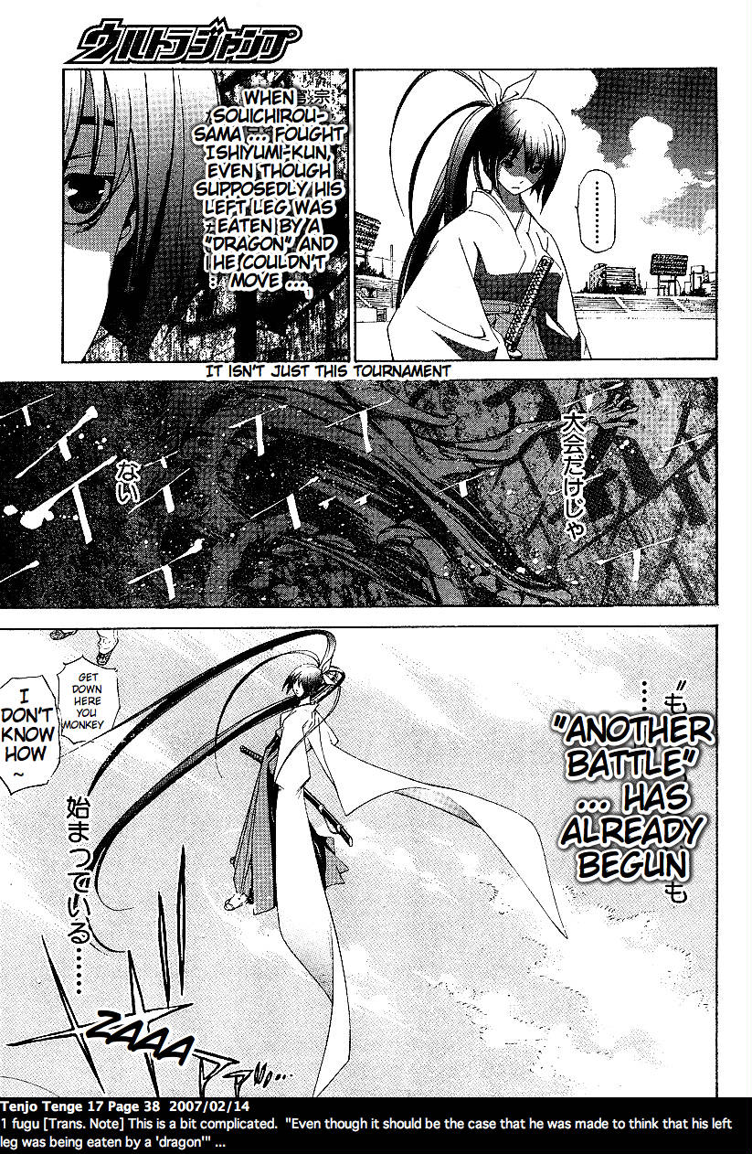 Halaman dari Tenjou Tenge Chapter 101