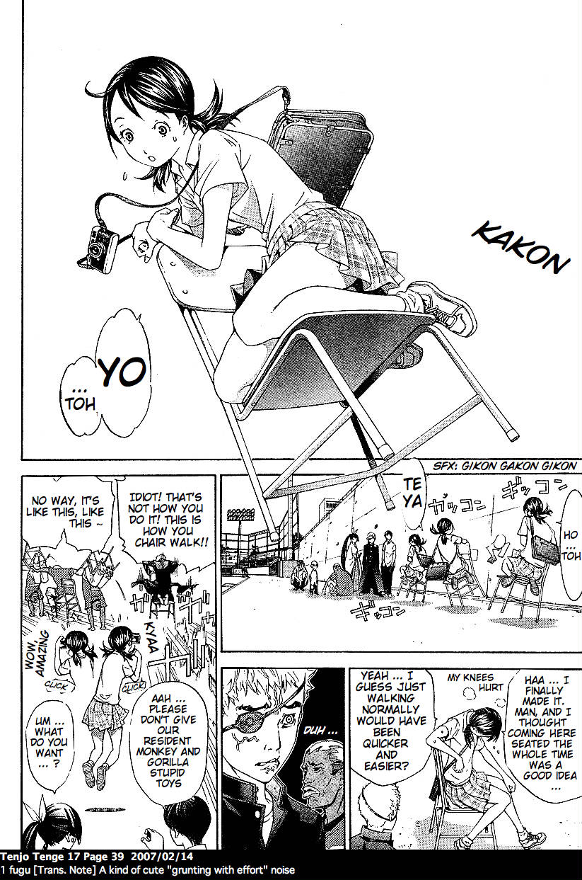 Halaman dari Tenjou Tenge Chapter 101