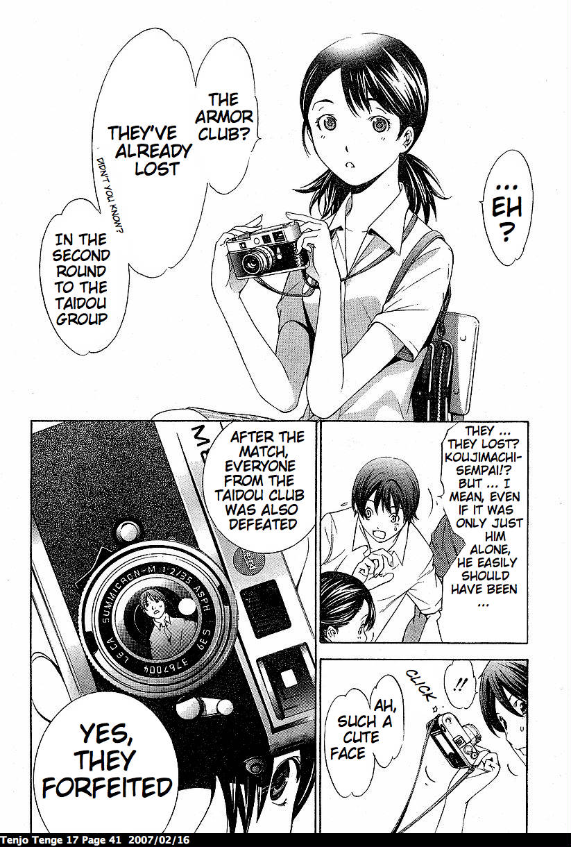 Halaman dari Tenjou Tenge Chapter 101