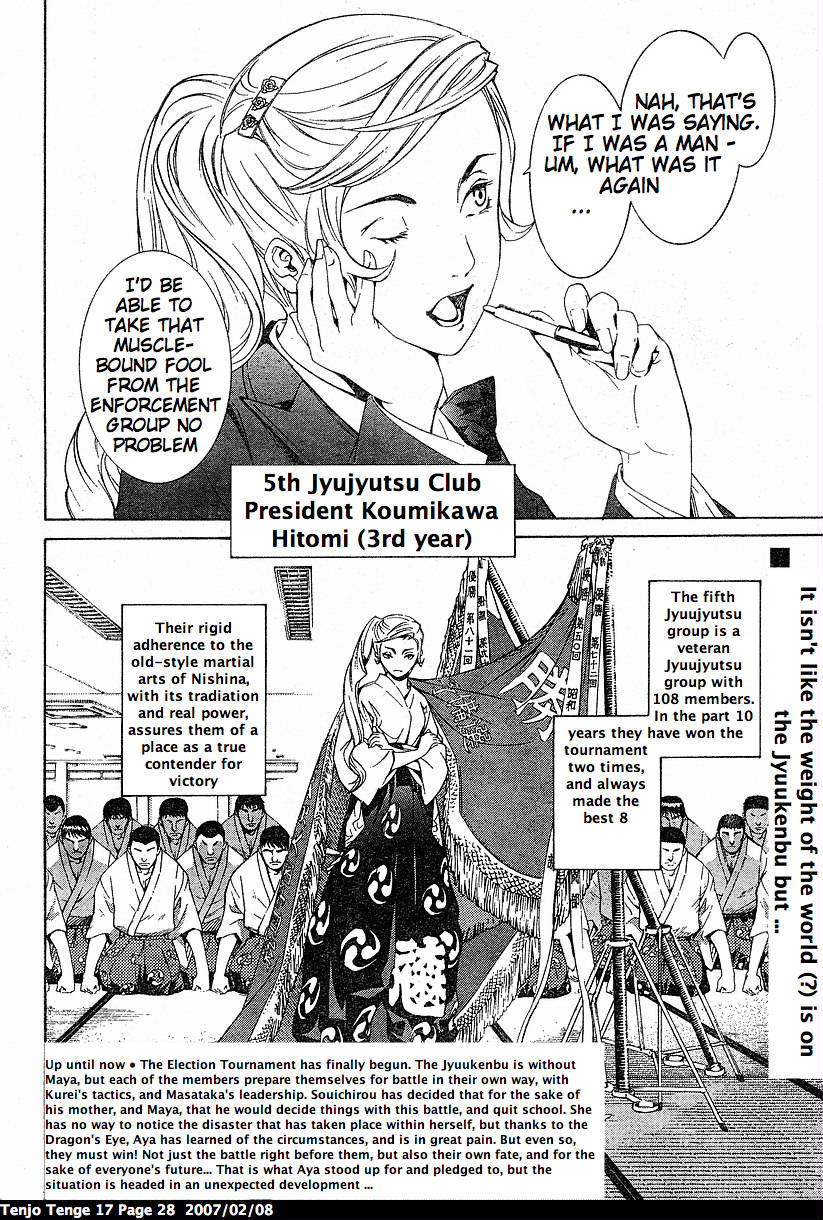 Halaman dari Tenjou Tenge Chapter 101