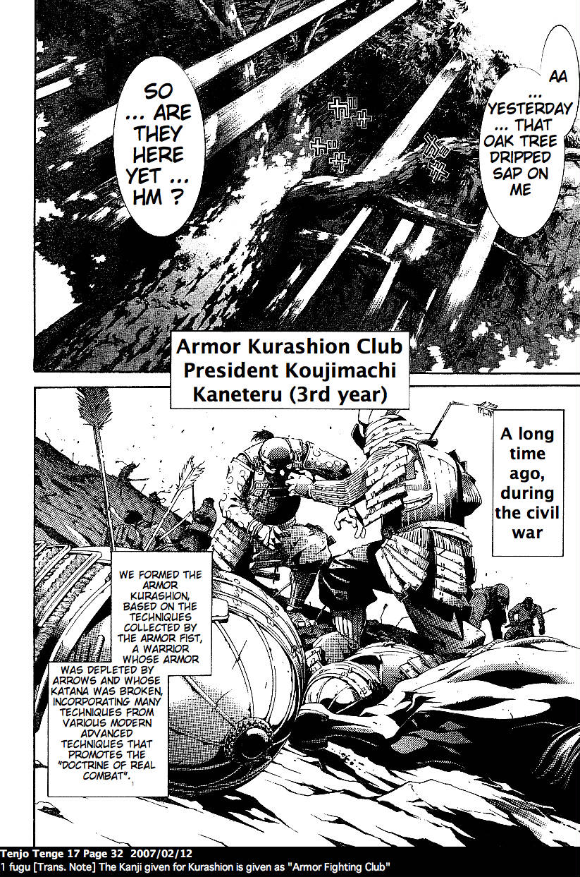 Halaman dari Tenjou Tenge Chapter 101