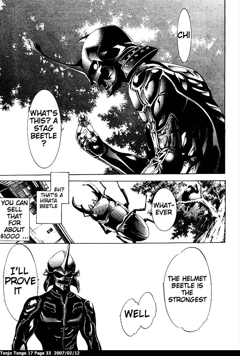 Halaman dari Tenjou Tenge Chapter 101