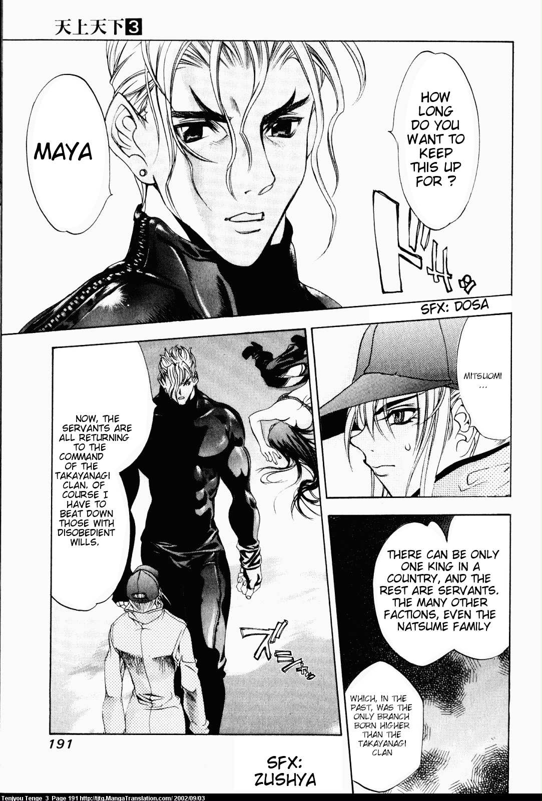 Halaman dari Tenjou Tenge Chapter 19