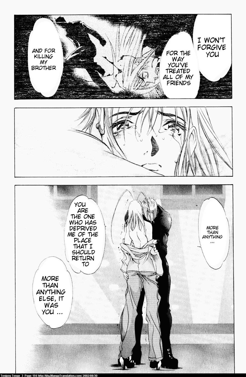 Halaman dari Tenjou Tenge Chapter 19