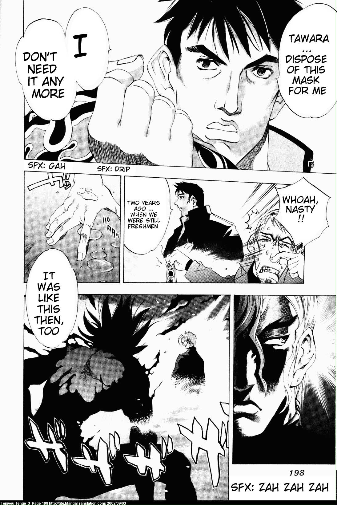 Halaman dari Tenjou Tenge Chapter 19
