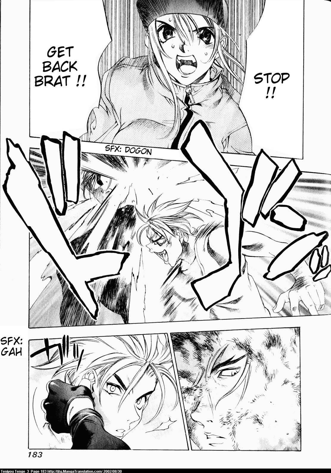 Halaman dari Tenjou Tenge Chapter 19