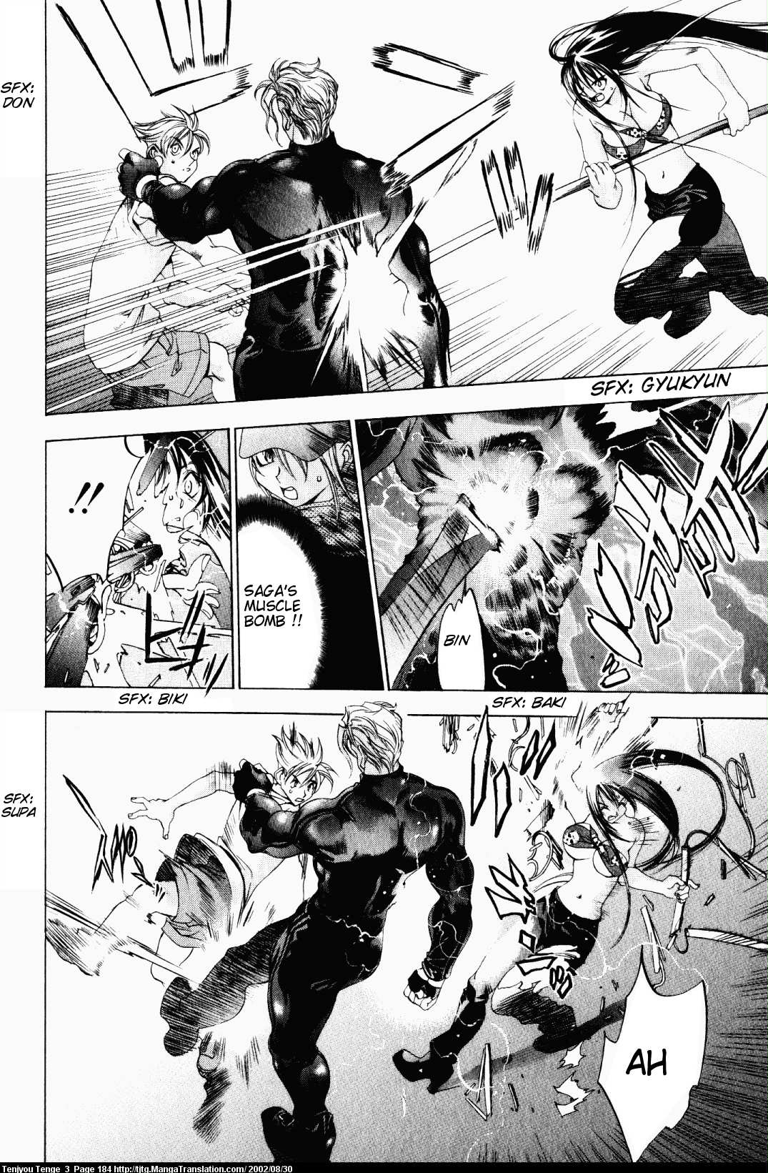 Halaman dari Tenjou Tenge Chapter 19