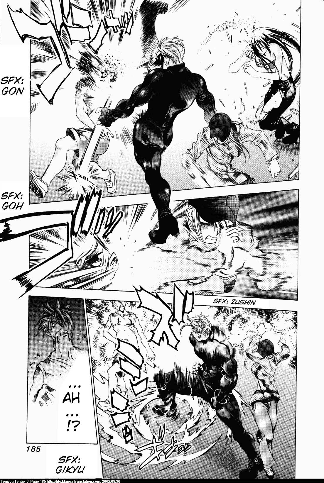 Halaman dari Tenjou Tenge Chapter 19