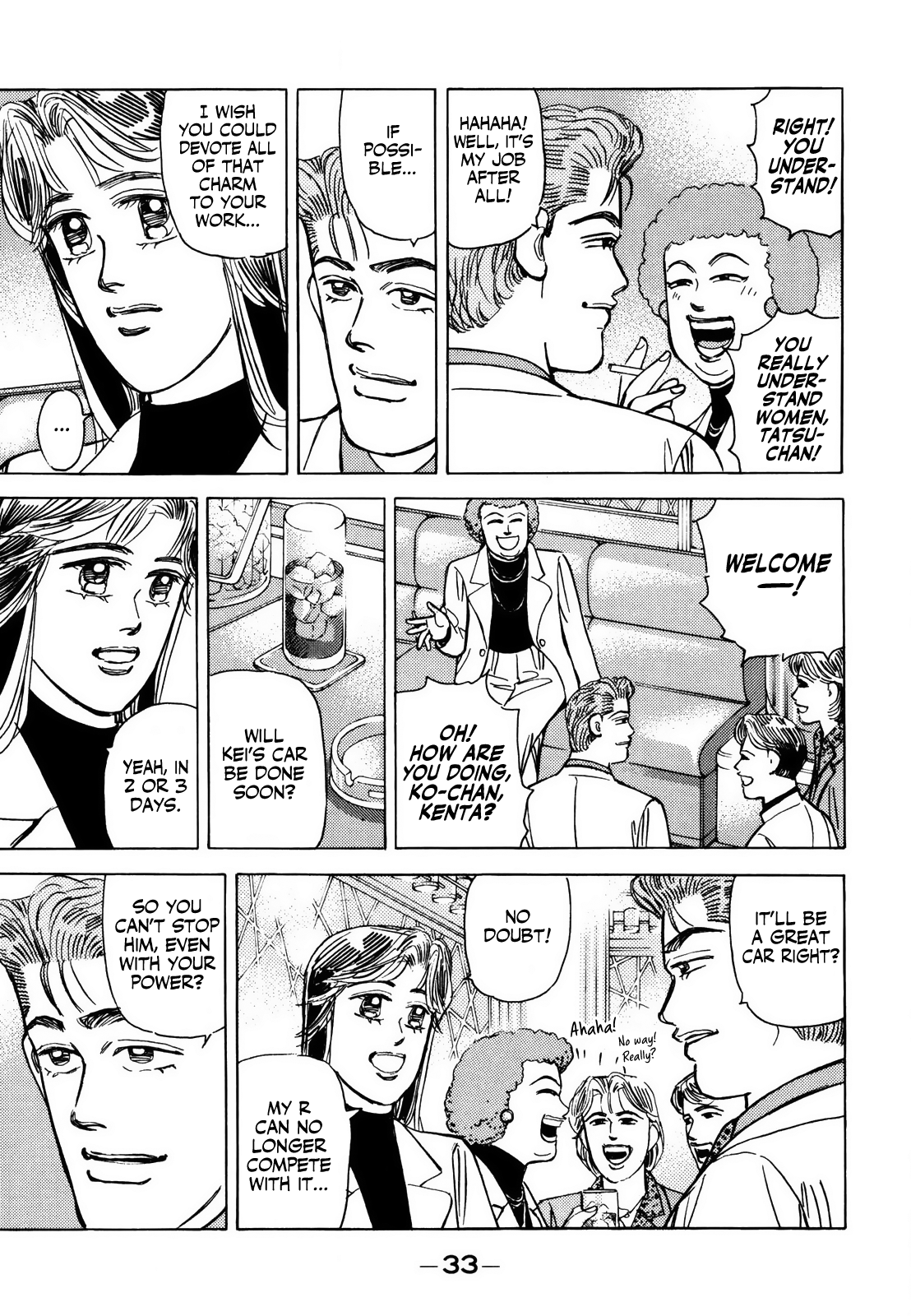 Halaman dari Wangan Midnight Chapter 134