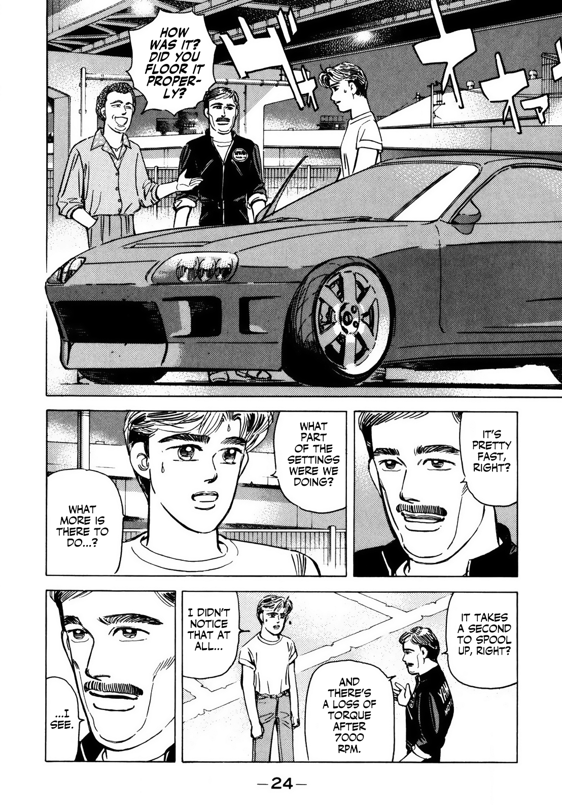 Halaman dari Wangan Midnight Chapter 134