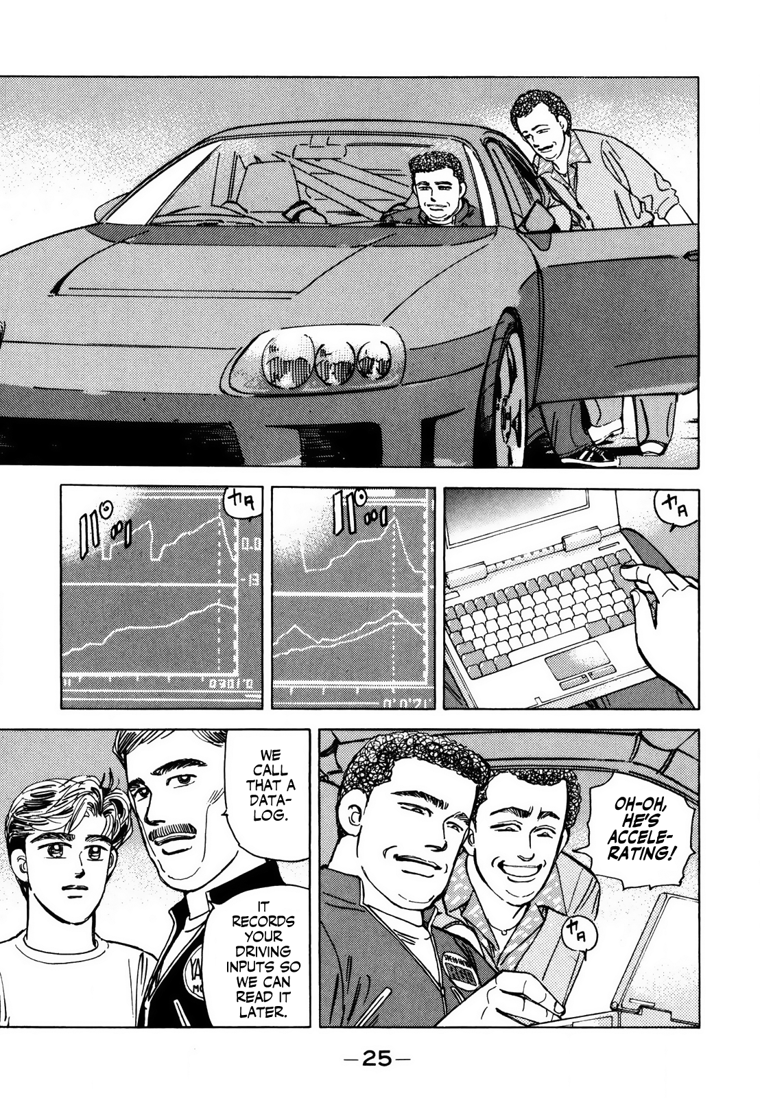 Halaman dari Wangan Midnight Chapter 134
