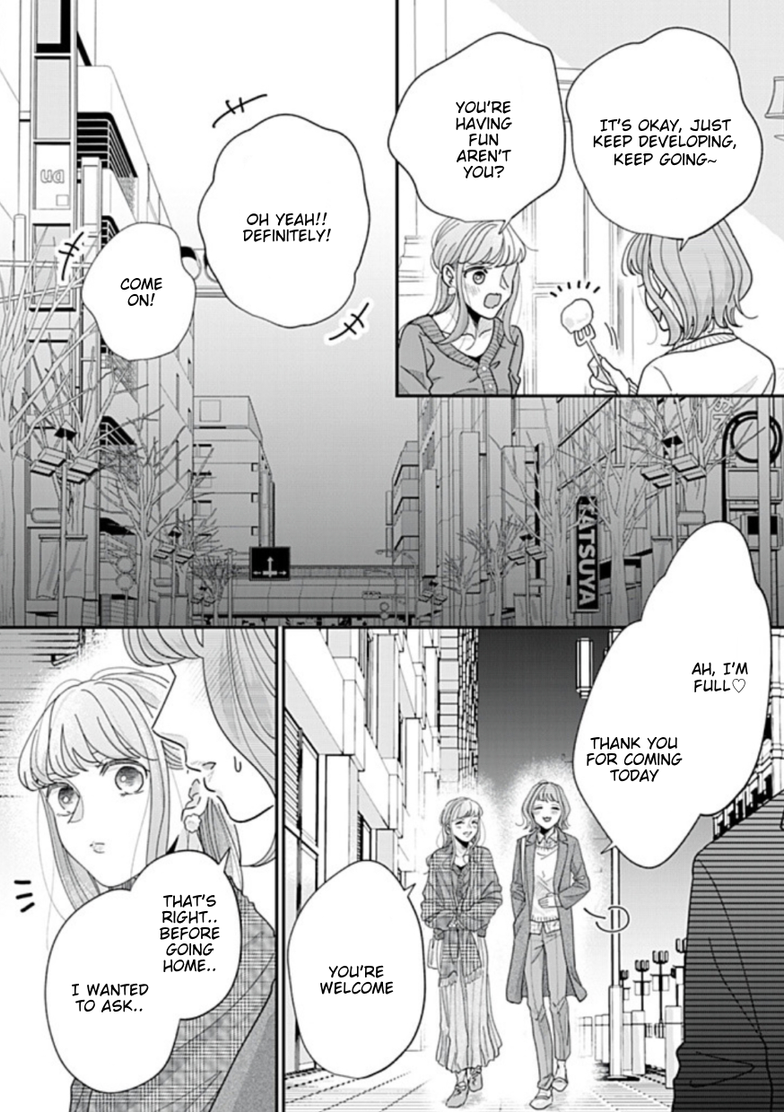 Halaman dari Watashi to Kanojo no Kawaii Koi no Hajime Kata Chapter 22