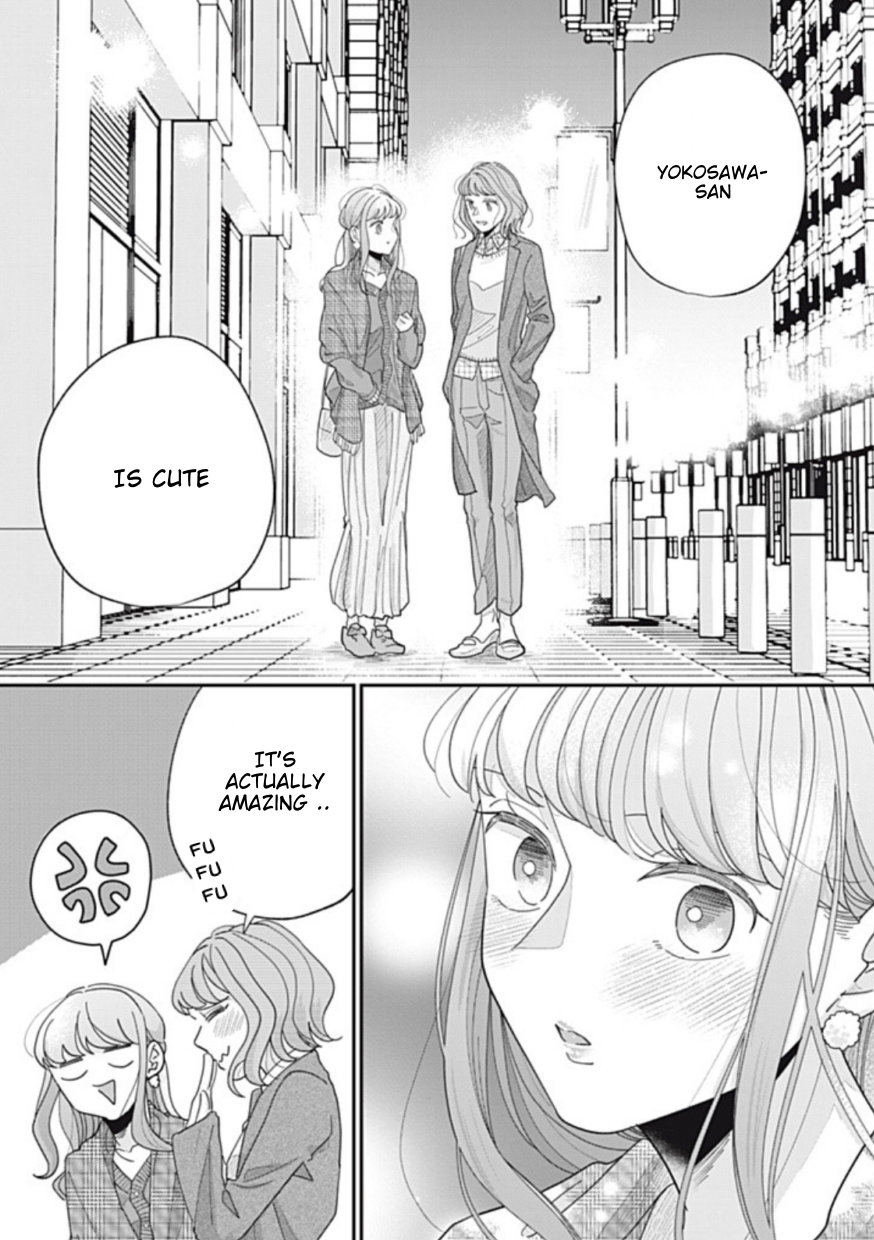 Halaman dari Watashi to Kanojo no Kawaii Koi no Hajime Kata Chapter 22