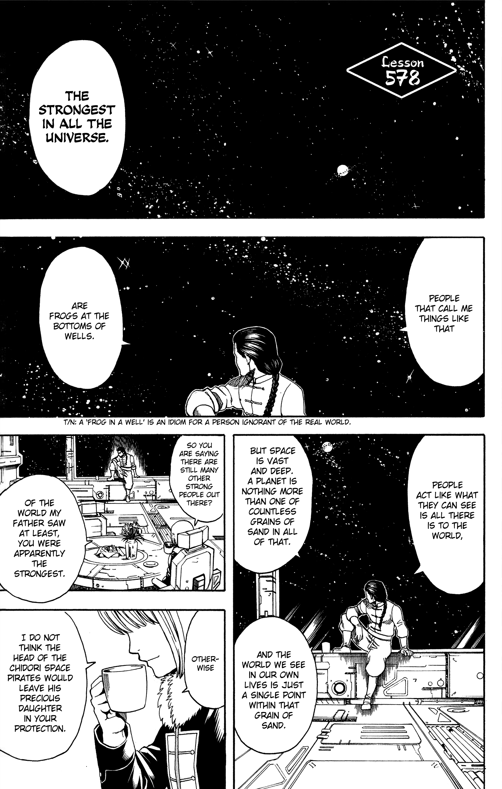 Halaman dari Gintama Chapter 578